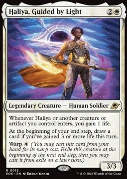 Haliya, Guided by Light - Edge of Eternities (Rare) [EOE-19]