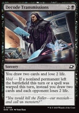Decode Transmissions - Edge of Eternities (Common) [EOE-94]