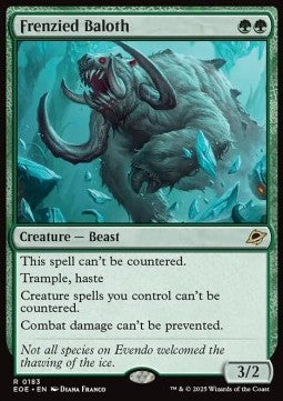 Frenzied Baloth - Edge of Eternities (Rare) [EOE-183]