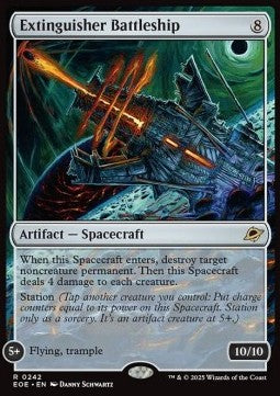 Extinguisher Battleship - Edge of Eternities (Rare) [EOE-242]