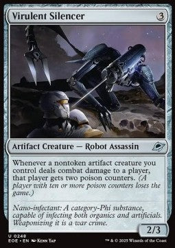 Virulent Silencer - Edge of Eternities (Uncommon) [EOE-248]