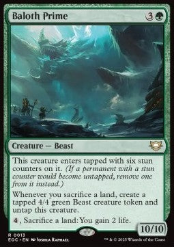 Baloth Prime - Commander: Edge of Eternities (Rare) [EOC-13]