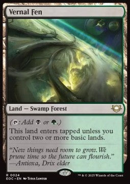 Vernal Fen - Commander: Edge of Eternities (Rare) [EOC-24]