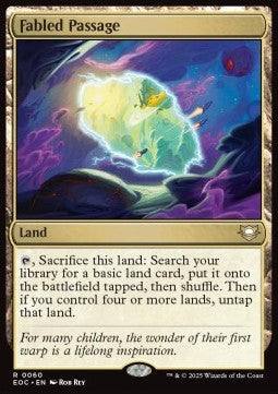 Fabled Passage - Commander: Edge of Eternities (Rare) [EOC-60]