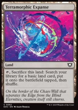 Terramorphic Expanse - Commander: Edge of Eternities (Common) [EOC-62]