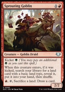Sprouting Goblin - Commander: Edge of Eternities (Uncommon) [EOC-90]