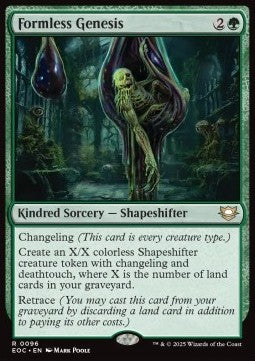 Formless Genesis - Commander: Edge of Eternities (Rare) [EOC-96]