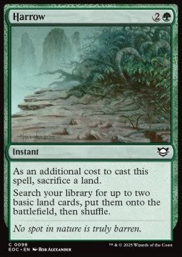 Harrow - Commander: Edge of Eternities (Common) [EOC-98]