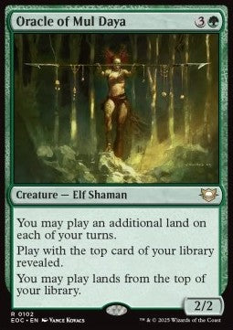 Oracle of Mul Daya - Commander: Edge of Eternities (Rare) [EOC-102]