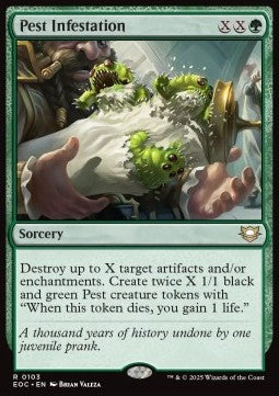 Pest Infestation - Commander: Edge of Eternities (Rare) [EOC-103]