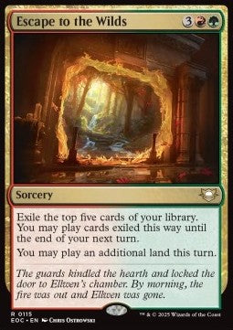 Escape to the Wilds - Commander: Edge of Eternities (Rare) [EOC-115]