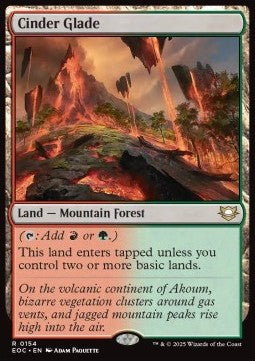 Cinder Glade - Commander: Edge of Eternities (Rare) [EOC-154]