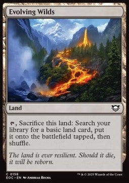 Evolving Wilds - Commander: Edge of Eternities (Common) [EOC-158]