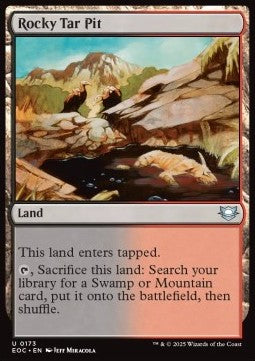 Rocky Tar Pit - Commander: Edge of Eternities (Uncommon) [EOC-173]