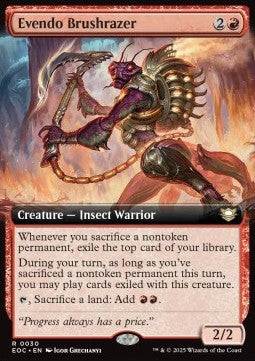 Evendo Brushrazer - Commander: Edge of Eternities: Extras (Rare) [XEOC-30]