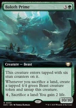 Baloth Prime - Commander: Edge of Eternities: Extras (Rare) [XEOC-33]
