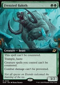 Frenzied Baloth - Edge of Eternities: Extras (Rare) [XEOE-342]