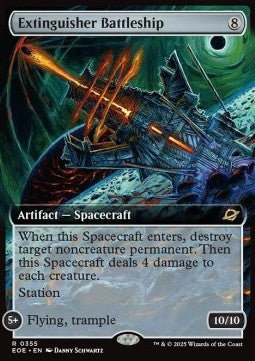 Extinguisher Battleship - Edge of Eternities: Extras (Rare) [XEOE-355]