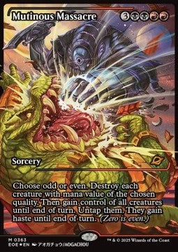 Mutinous Massacre (V.2) - Edge of Eternities: Extras (Mythic) [XEOE-363]