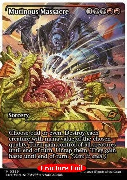 Mutinous Massacre (V.3) - Edge of Eternities: Extras (Mythic) [XEOE-389]