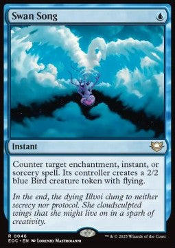 Swan Song - Commander: Edge of Eternities (Rare) [EOC-46]