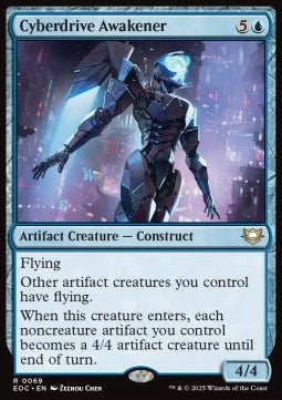 Cyberdrive Awakener - Commander: Edge of Eternities (Rare) [EOC-69]