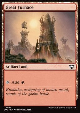Great Furnace - Commander: Edge of Eternities (Common) [EOC-161]