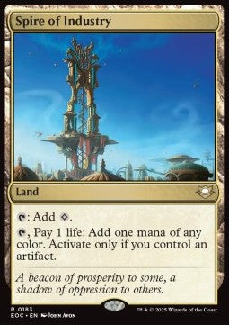 Spire of Industry - Commander: Edge of Eternities (Rare) [EOC-183]