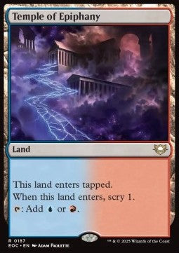 Temple of Epiphany - Commander: Edge of Eternities (Rare) [EOC-187]