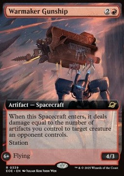 Warmaker Gunship - Edge of Eternities: Extras (Rare) [XEOE-339]