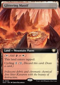 Glittering Massif - Commander: Edge of Eternities: Extras (Rare) [XEOC-42]