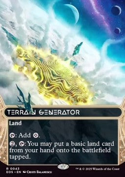Terrain Generator (V.1) - Stellar Sights (Rare) [EOS-43]