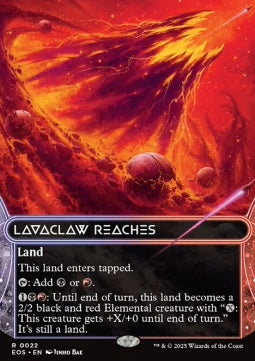 Lavaclaw Reaches (V.1) - Stellar Sights (Rare) [EOS-22]