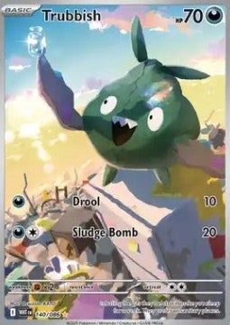 Trubbish - White Flare (Illustration Rare) [WHT-140]