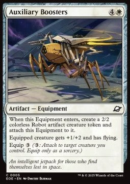 Auxiliary Boosters - Edge of Eternities (Common) [EOE-5]