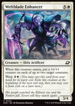 Weftblade Enhancer - Edge of Eternities (Common) [EOE-44]