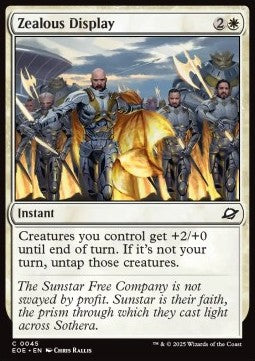 Zealous Display - Edge of Eternities (Common) [EOE-45]