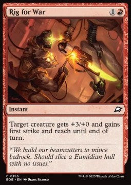 Rig for War - Edge of Eternities (Common) [EOE-156]