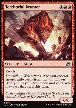 Territorial Bruntar - Edge of Eternities (Uncommon) [EOE-165]