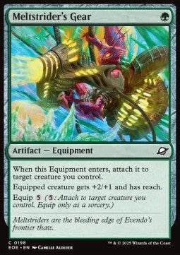 Meltstrider's Gear - Edge of Eternities (Common) [EOE-198]