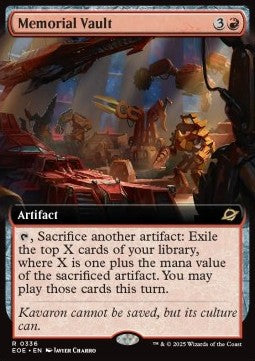 Memorial Vault - Edge of Eternities: Extras (Rare) [XEOE-336]