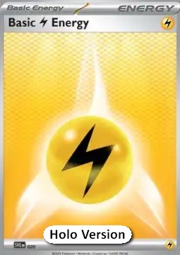 Basic Lightning Energy - Scarlet & Violet Energies (Common) [SVE-020]