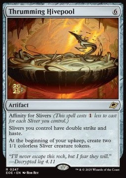Thrumming Hivepool (V.1) - Edge of Eternities: Promos (Rare) [PEOE-247]