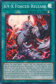 K9-X Forced Release - Justice Hunters (Super Rare) [JUSH-039]