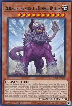 Behemoth the King of a Hundred Battles (V.1 - Rare) - Justice Hunters (Rare) [JUSH-050]