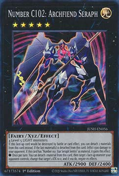 Number C102: Archfiend Seraph - Justice Hunters (Super Rare) [JUSH-056]