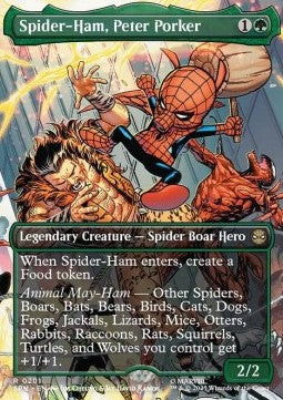 Spider-Ham, Peter Porker - Magic: The Gathering | Marvel's Spider-Man: Extras (Rare) [XSPM-201]