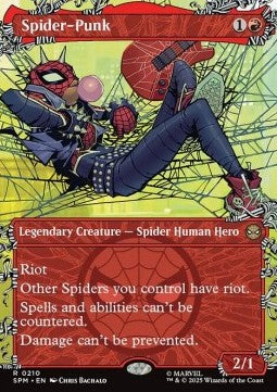 Spider-Punk (V.2) - Magic: The Gathering | Marvel's Spider-Man: Extras (Rare) [XSPM-210]