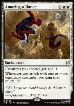 Amazing Alliance - Magic: The Gathering | Marvel's Spider-Man: Eternal (Rare) [SPE-2]