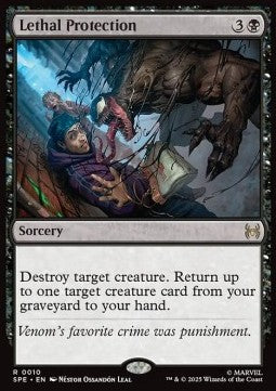 Lethal Protection - Magic: The Gathering | Marvel's Spider-Man: Eternal (Rare) [SPE-10]
